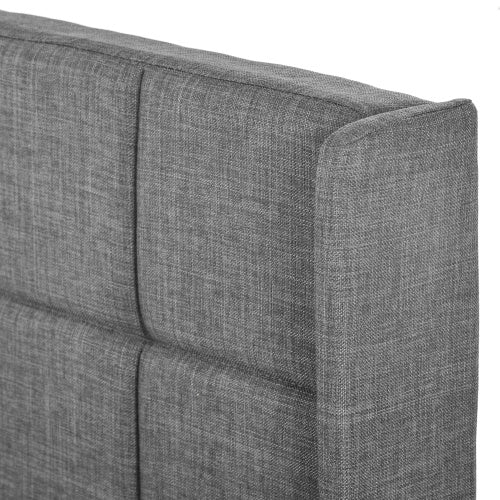 Polsterbett 180x200 cm mit Federkernmatratze & LED – Stauraumbett mit Kopfteil und hydraulischem Lattenrost in PU-Leder