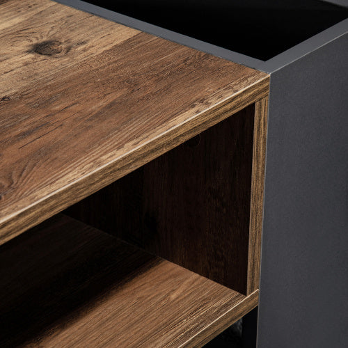 Moderner Holz-Couchtisch 100 × 50 × 40 cm, Nachhaltig & Vielseitig