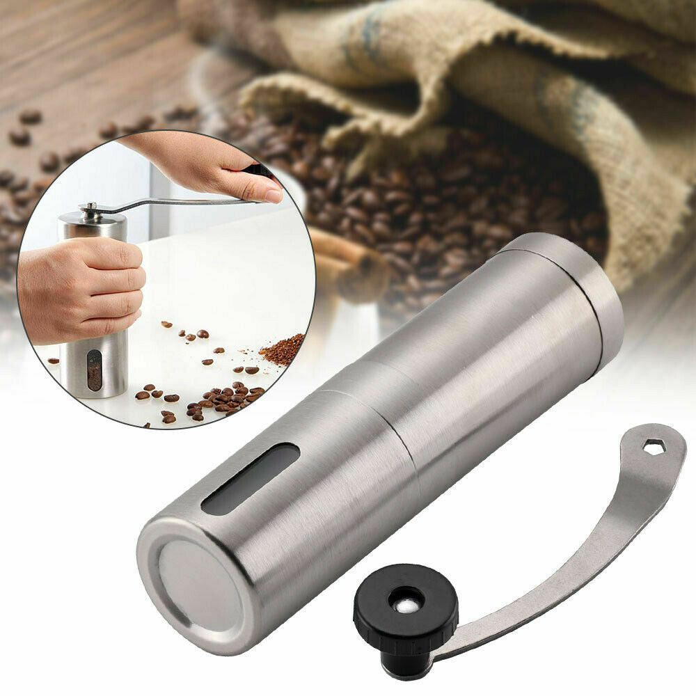 Edelstahl-Kaffeemühle mit Keramikmahlwerk – Präzises Mahlen für perfekten Kaffee