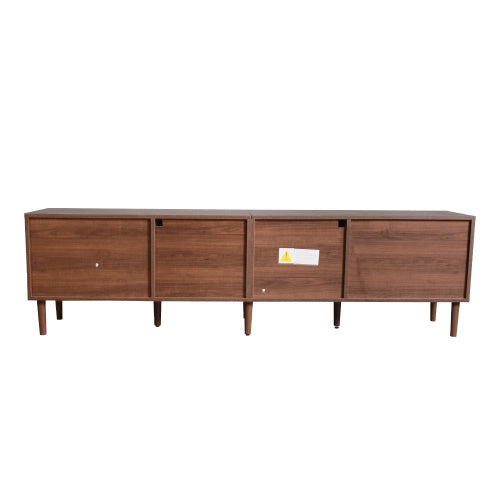 TV Lowboard 160 cm – Modernes TV-Schrank-Design aus Holzoptik mit offenem Regal & Stauraum für Wohnzimmer