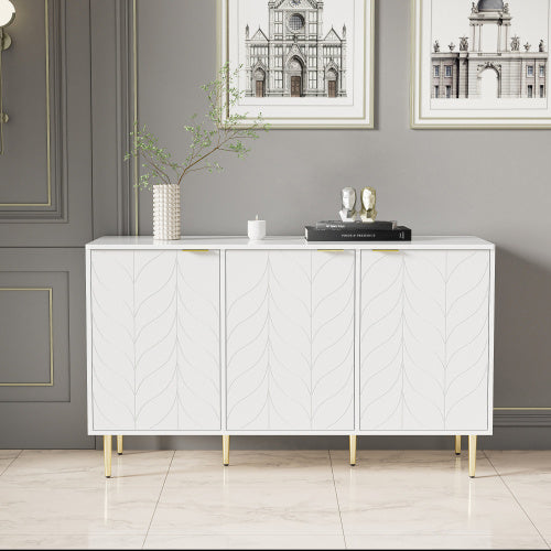 Modernes Metall Sideboard – Industrial Design & Stauraum