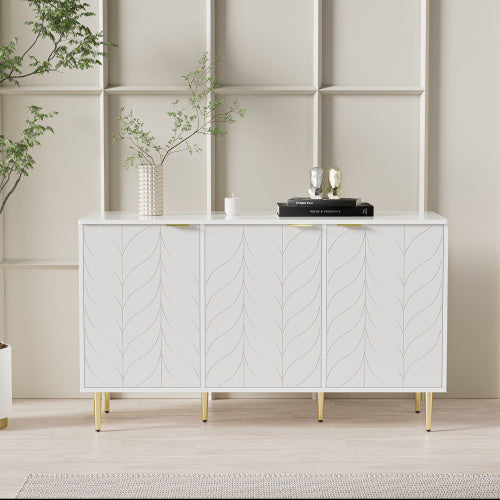 Modernes Metall Sideboard – Industrial Design & Stauraum
