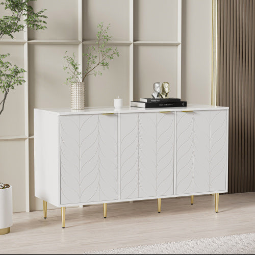 Modernes Metall Sideboard – Industrial Design & Stauraum