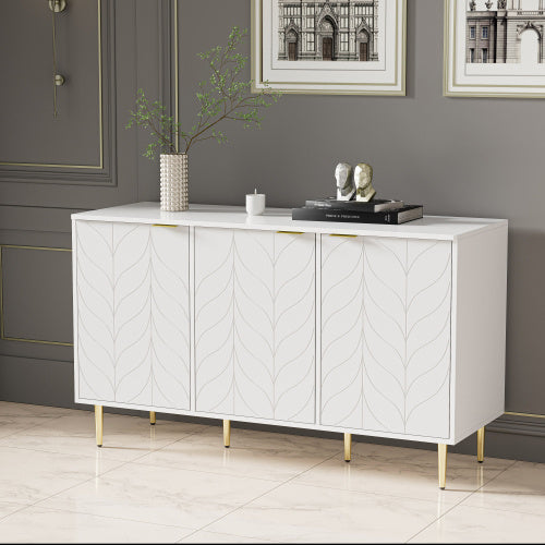 Modernes Metall Sideboard – Industrial Design & Stauraum