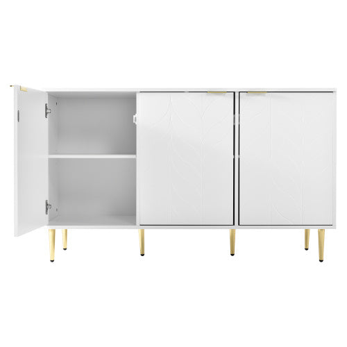 Modernes Metall Sideboard – Industrial Design & Stauraum
