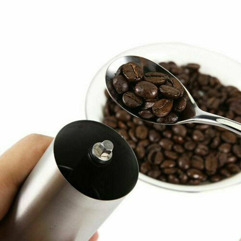 Edelstahl-Kaffeemühle mit Keramikmahlwerk – Präzises Mahlen für perfekten Kaffee